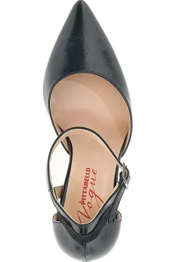 PITTARELLO VOGUE Décolleté Nere con Cinturino 89 NERO Clearance