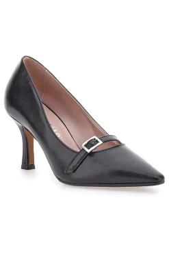 PITTARELLO CLASS Décolleté Nero con cinturino 1506 Outlet