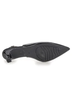MON DIEU Décolleté vernice slingback tacco medio FDS246C NERO Online
