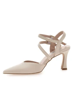 PITTARELLO LOVE Décolleté Nude con Cinturini e Tacco a Rocchetto 251 Clearance