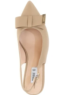 FERRE' Décolleté Nude Con Cinturino e Tacco F030 BEIGE