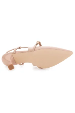 FIRST LADY Décolleté slingback con cinturino P652 NUDE Clearance
