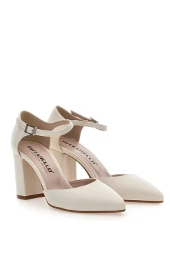 PITTARELLO ROMANTIC Décolleté Panna con Cinturino Pittarello 4615 BEIGE Best
