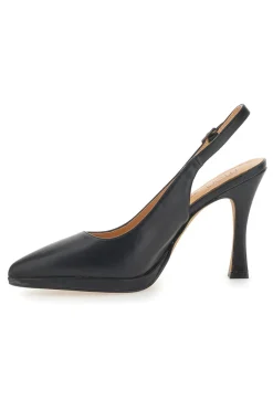MON DIEU Décolleté Slingback Nere Eleganti con Tacco Alto 1929Q New