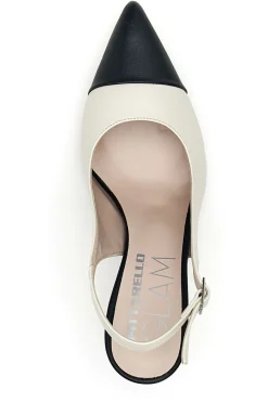 PITTARELLO GLAM Décolleté Slingback Bianche 256