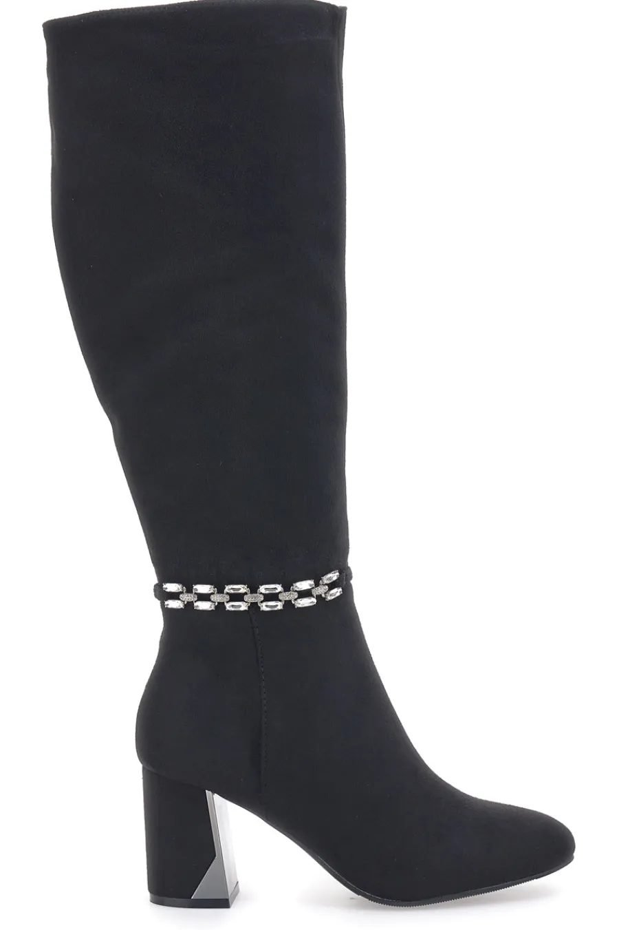 THE FIRST Die ersten 2-Stiefeletten mit Absatz SCHWARZ New
