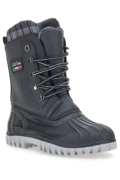 Uomo LET IT SNOW Doposci con cerniera Neri Pittarello 23430