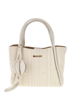 Donna RONCATO Elfenbeinfarbene Tasche mit Schulterriemen R5379