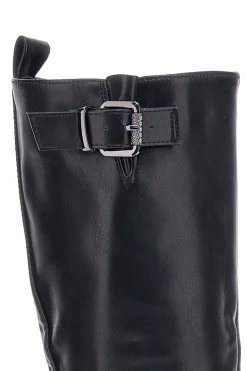 ENERGY I358 e Stiefel mit Blockabsatz und Schnalle SCHWARZ Best