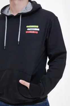 Uomo GOLF CLUB Fepa con Cappuccio Nera U 1255