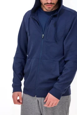 Uomo SKECHERS Fepa con Zip GoKnit Pique Fit Navy