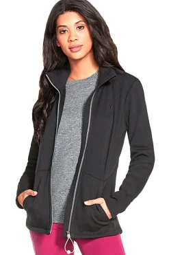 Donna SKECHERS Fepa Nera Con Cerniera GO NUGGE Jacket