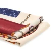 RONCATO Foulard multicolore con stampa carrozza 46,003,30