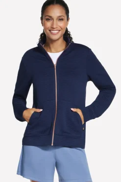 Donna SKECHERS Giacca bu con zip GO WAK Everywhere Jacket