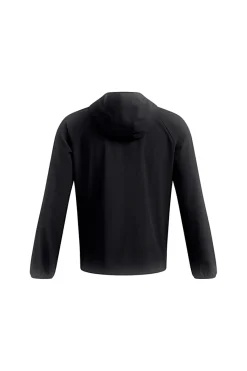 Uomo UNDER ARMOUR Giacca nera eggera con cappuccio VIBE WOVEN JACKET