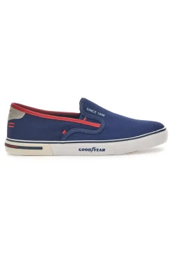 Uomo GOODYEAR 31018 Blaue Slip-On-Sneaker