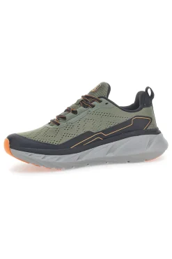 Uomo ROUTE 66 Grüne Sneakers und dicke Sohle RO51811D