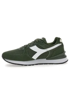Uomo DIADORA Grüne Turnschuhe mit weißen DD Comfort Details Fenice