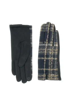 CLASS Guanti Tartan Neri Gianmarco Venturi 62960