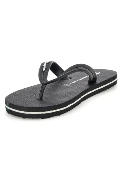Donna CHAMPION Infradito nere con fascetta nera Big classic evo ii