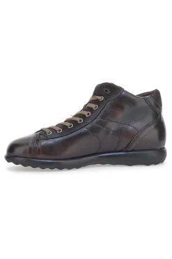 Uomo JERPOINT 1910 Braune hohe Schnürschuhe
