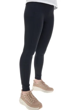 Donna SKECHERS egging Neri a Cotine GO FEX RIB High Waited