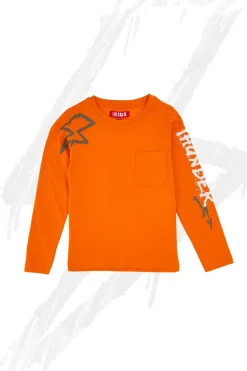 PITT KIDS Maglia a giro collo con maniche lunghe 02