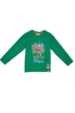 PITT KIDS Maglia a Maniche Lunghe 0012 Verde