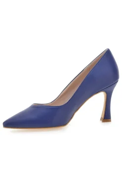PITTARELLO GLAM blaue, spitze Pumps mit hohem Absatz 33 Clearance