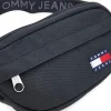 Donna TOMMY HILFIGER Marsupio nero in tessuto con logo Tommy Jeans Daily Bumbag