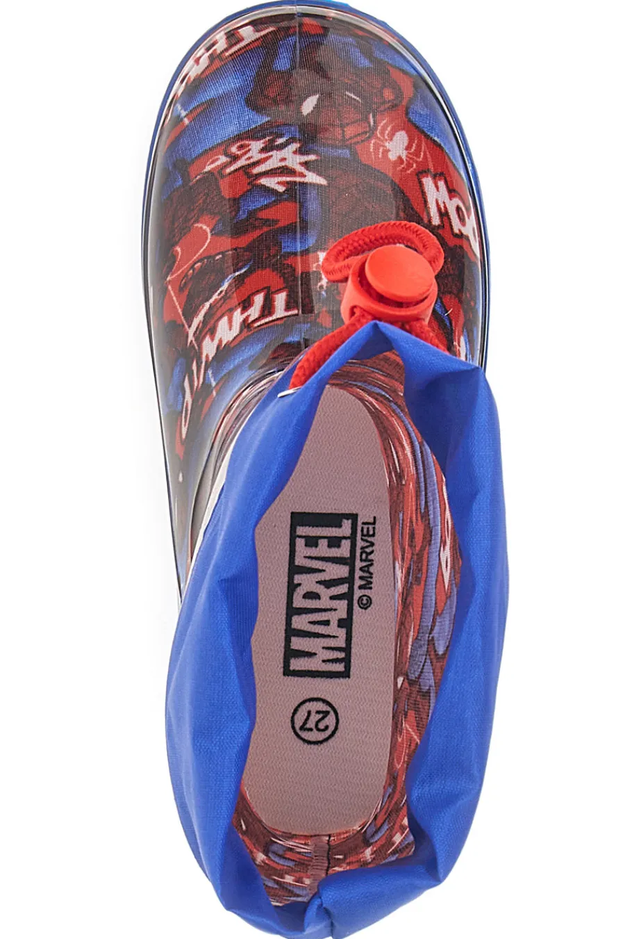 SPIDERMAN Mehrfarbige Gummistiefel mit -Aufdruck und -Kordelzug R1310587S02