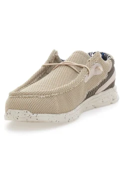 Uomo SEVENOAKS Mocassini beige con laccio elastico PK6318A