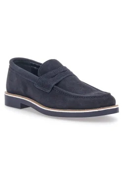 Uomo CLAREMORRIS Mocassini Blu 115
