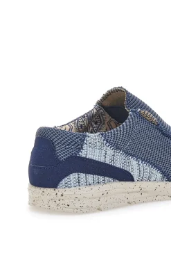 Uomo SEVENOAKS Mocassini blu con laccio elastico PK6319A