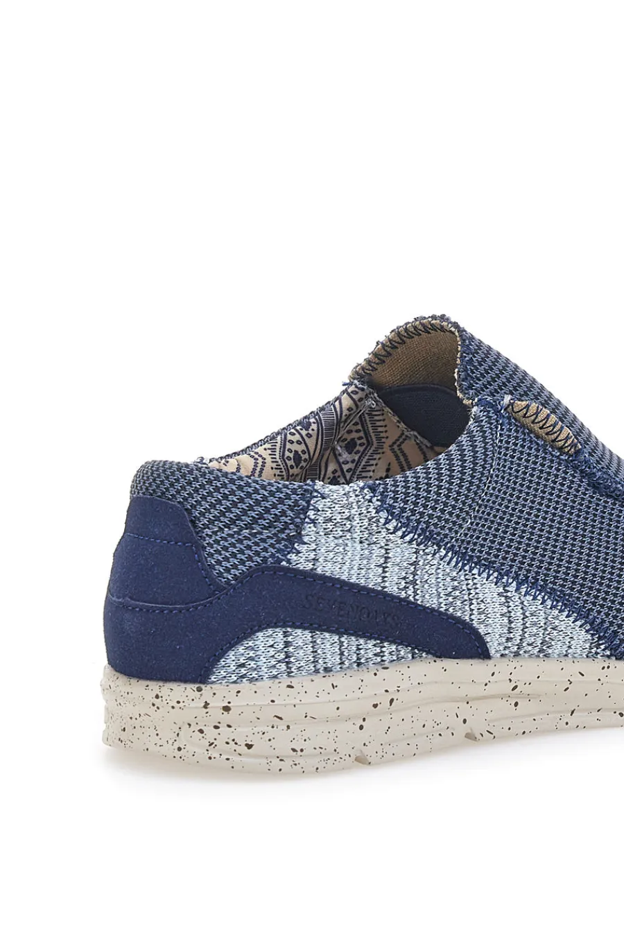 Uomo SEVENOAKS Mocassini blu con laccio elastico PK6319A