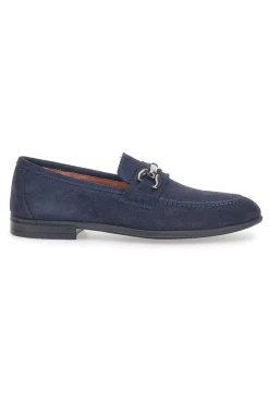 Uomo MAX DILLAN Mocassini Blu In Vera Pelle 11