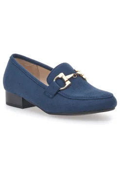 ENERGY Mocassini con Tacco Blu 1000 Discount