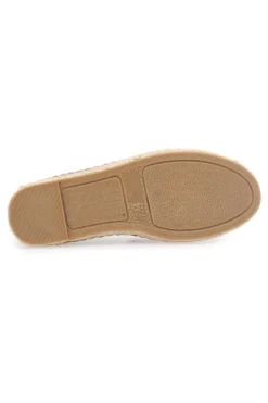 Uomo PITTARELLO SUN Mocassini Espadrillas beige in tessuto con suola in corda SG24L313