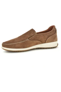 Uomo JERPOINT Mocassini marroni in vera pelle 320