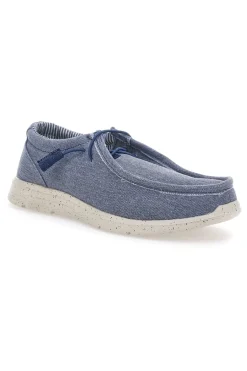Uomo SEVENOAKS Mocassini Navy con laccio elastico PK1147L
