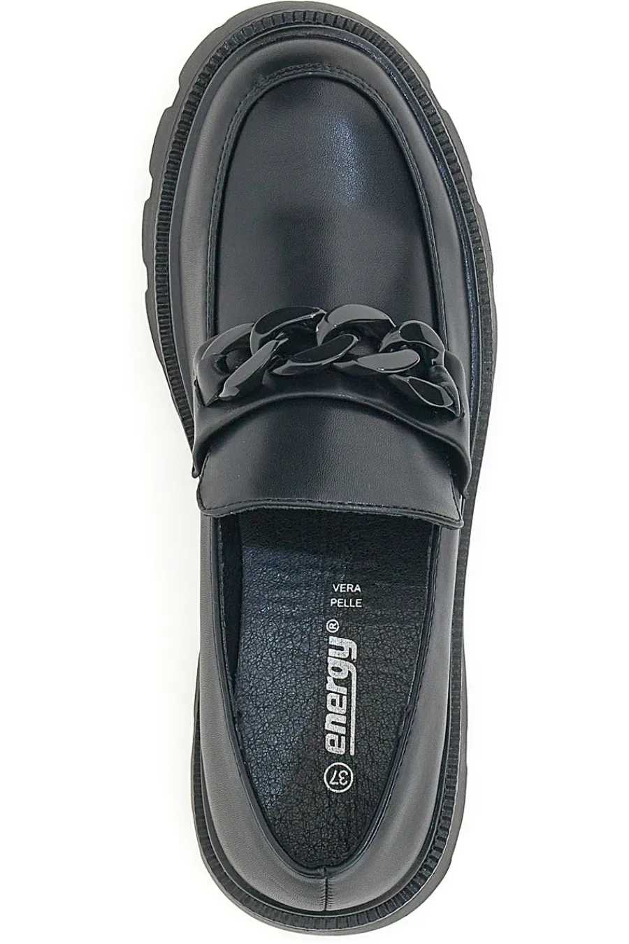 ENERGY Mocassini Neri 4 Outlet
