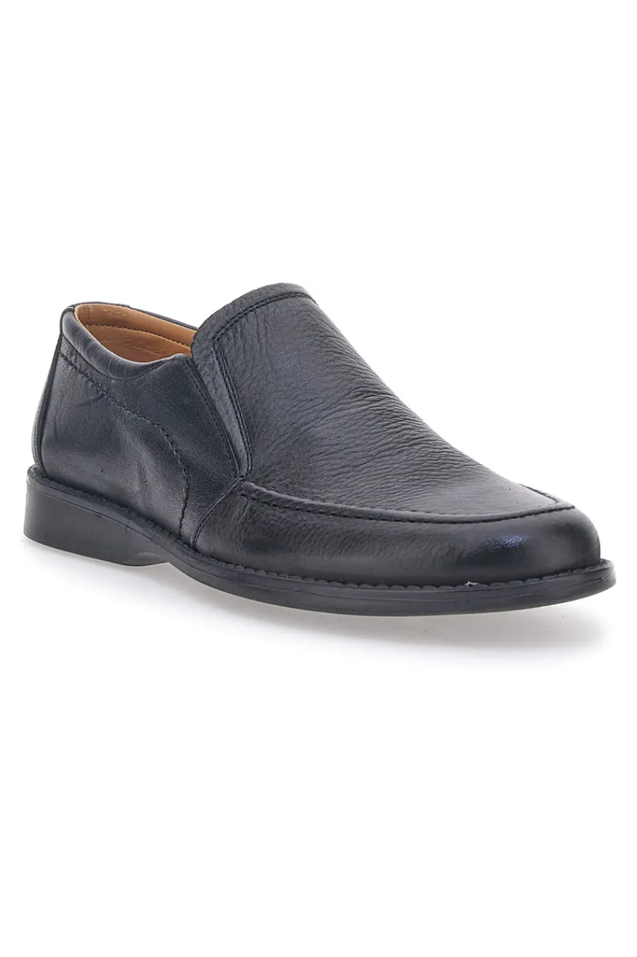 Uomo MARMADUKE Mocassini Neri In Vera Pelle Marmeduke 3001