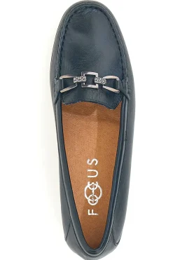 PITTARELLO FOCUS Mocassini neri in vera pelle made in Italy 8135 Sale