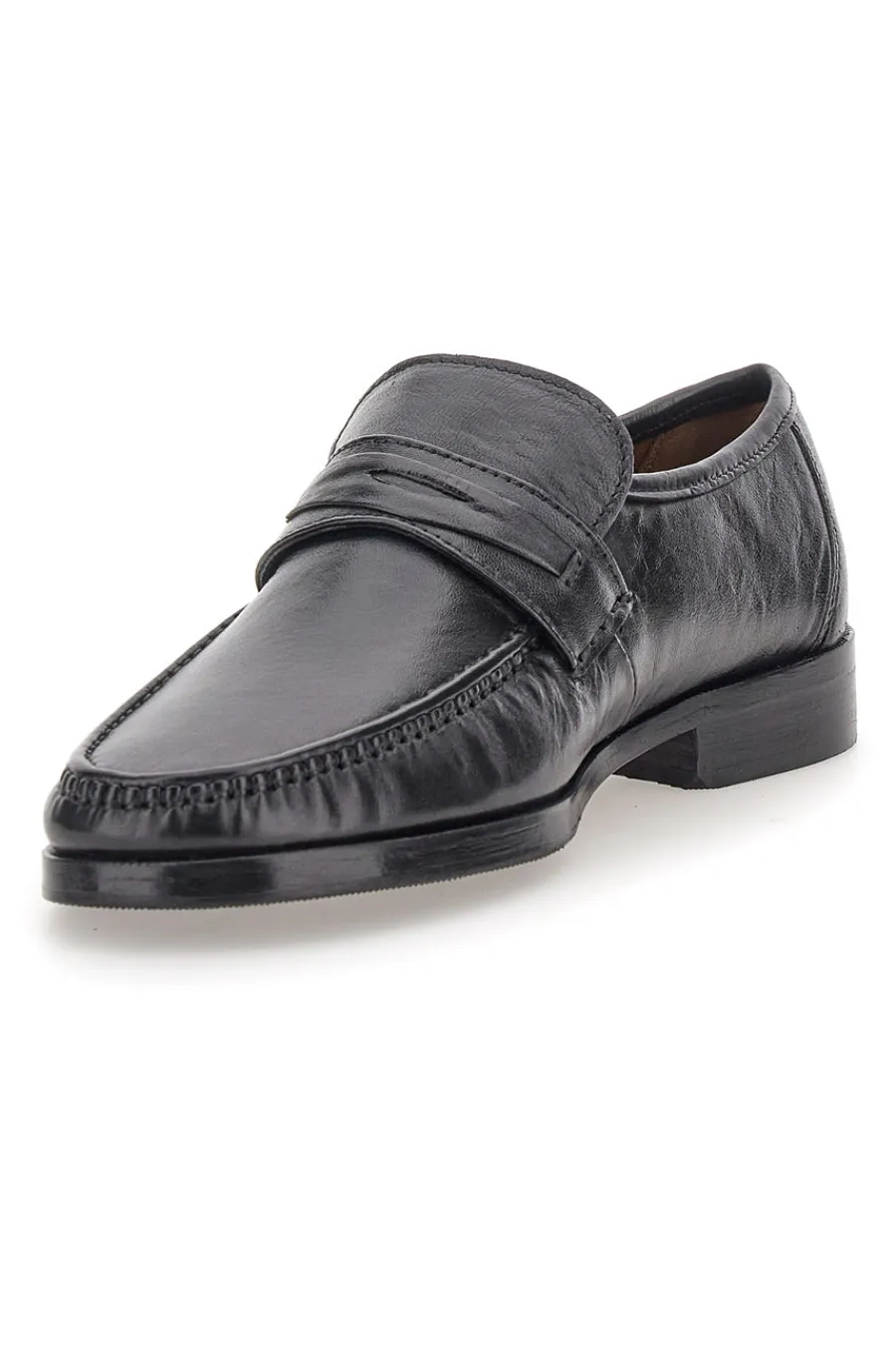 Uomo PITTARELLO CLASS Mocassini neri in vera pelle 336