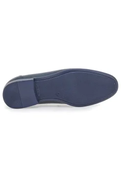 Uomo PITTARELLO PLUS Mocassini 602502 Blu Vera Pelle