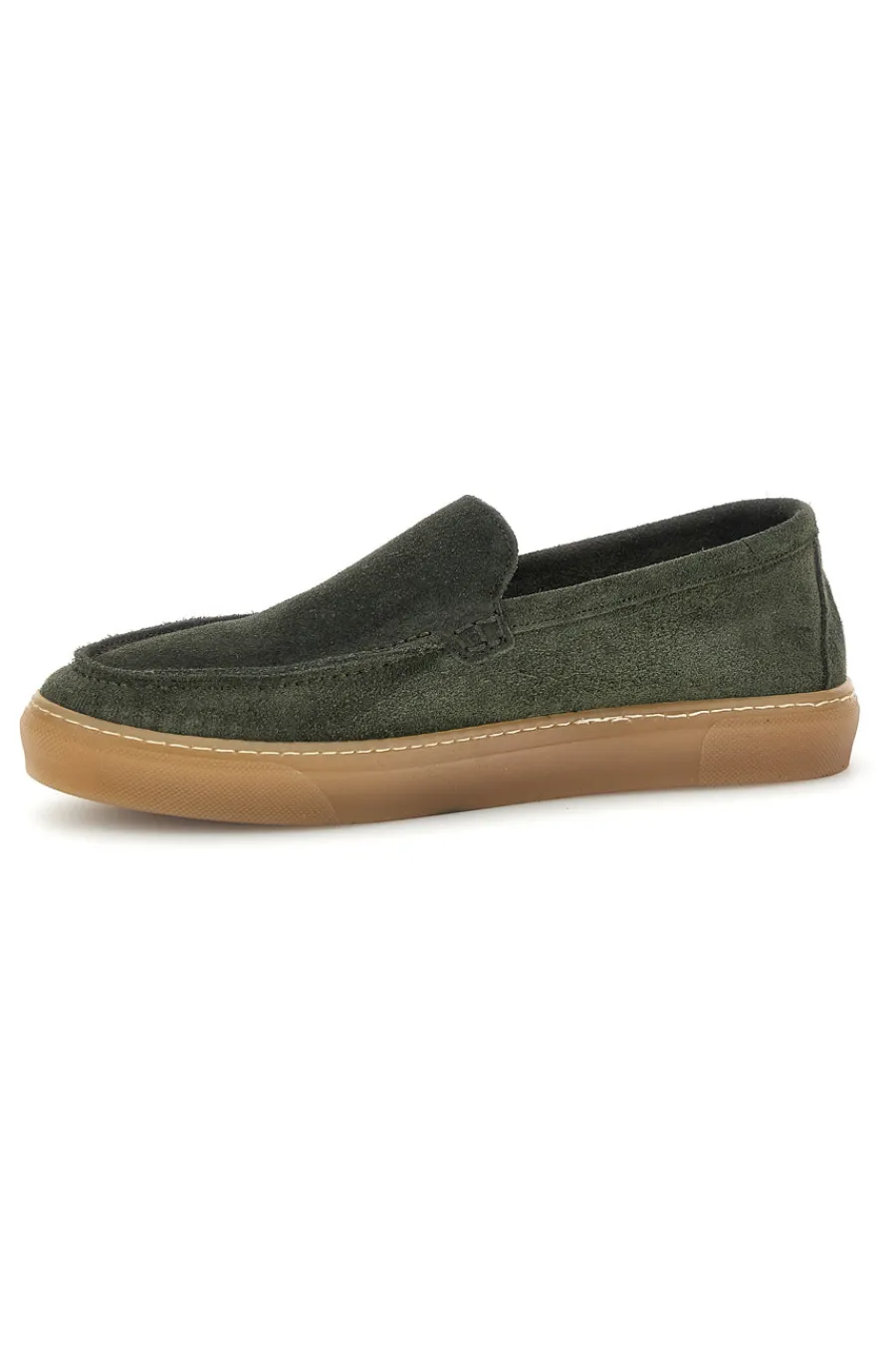 Uomo PTR Mocassini verdi in pelle 3255