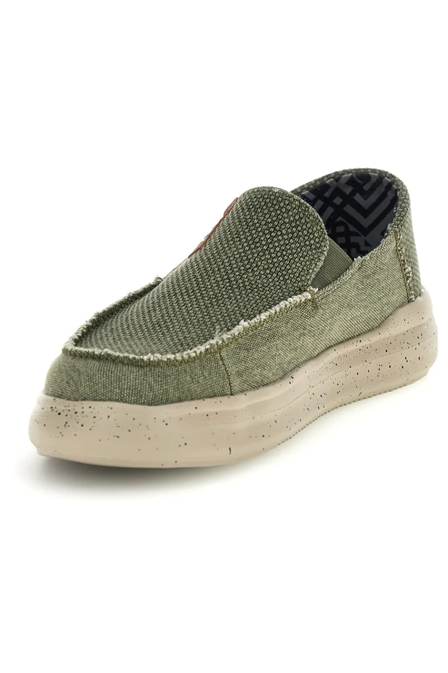 Uomo US GOLF CLUB Mocassini verdi slip on U.s. golf club S2694US4634