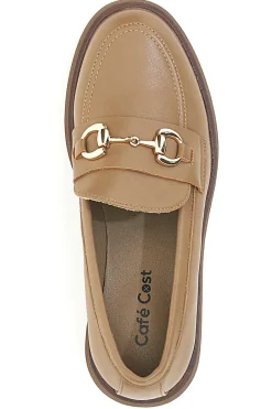 CAFÈ COST Mocassino Beige con Morsetto Dorato CAFE' COST 9Y7298 KHAKI Best