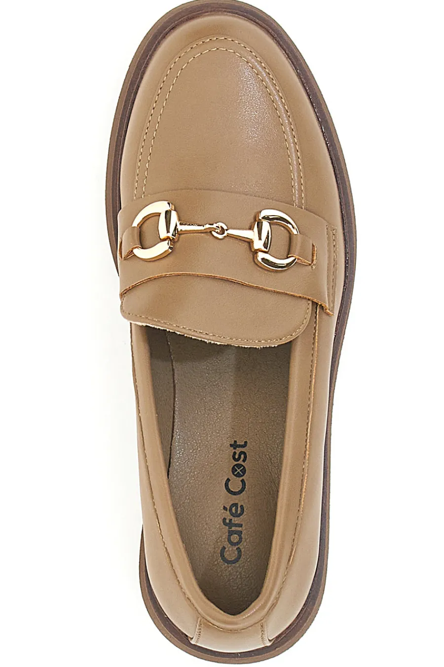 CAFÈ COST Mocassino Beige con Morsetto Dorato CAFE' COST 9Y7298 KHAKI Best