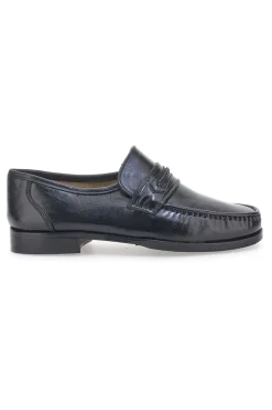 Uomo BOARDMAN Mocassino 703 Nero Vera Pelle